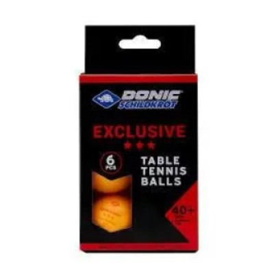М'ячі Donic EXCLUSIVE (Advantgarde) 3* 40+ 6шт orange (658038)