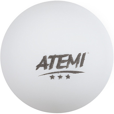 М'яч для настільного тенісу Atemi 3* (White)