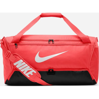 Сумка Nike NK BRSLA M DUFF - 9.5 60L червоний, чорний Уні 64 х 30 х 30 см (DH7710-814)