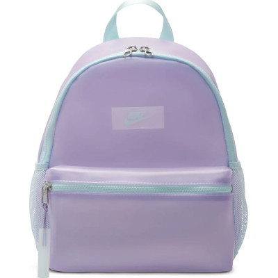 Рюкзак Nike Y NK BRSLA JDI MINI BKPK-JELLY 11L блакитний, рожевий 25 x 33 x 13 см (HF8167-515)