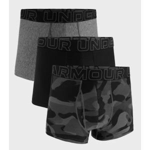 Труси Under Armour M Perf Tech Nov 3in чорний, сірий, хакі XXL