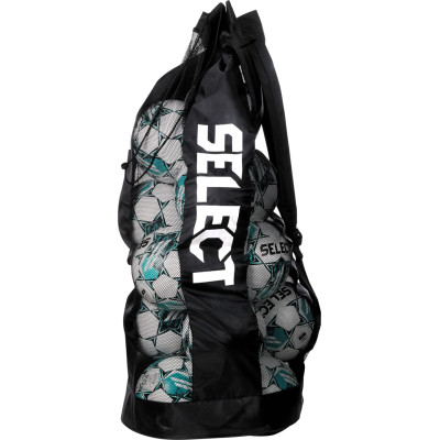 Сумка для м'ячів SELECT FOOTBALL BAG чорний 18-20 м'ячів (737200-010)