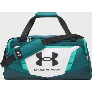 Сумка Under Armour Undeniable 5.0 Duffle SM 40L зелений, білий 55 х 25,5 х 27 см