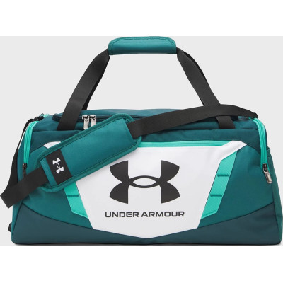 Сумка Under Armour Undeniable 5.0 Duffle SM 40L зелений, білий 55 х 25,5 х 27 см