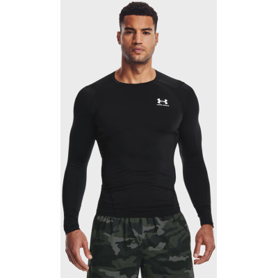 Лонгслив Under Armour HG Armour Comp LS чорний XXXL (1361524-001)