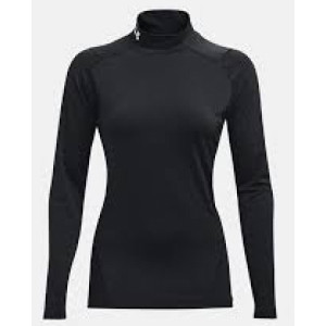 Лонгслів UA HG Armour Comp Mock LS чорний Чол MD