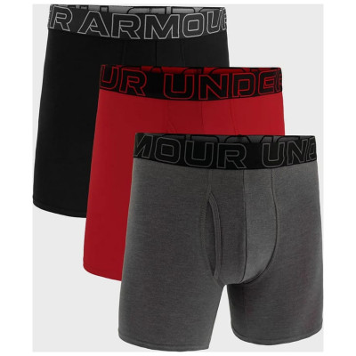 Труси Underwear Boxers UA PERFORMANCE COTTON - SOLID 6 3PK сірий Чол SM