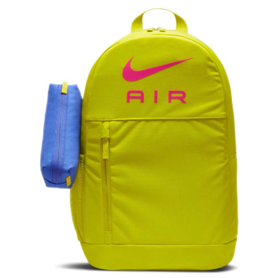 Рюкзак Nike Y NK ELMNTL BKPK-NK AIR 20L синий, желтый, красный Дет 46х30х13 см
