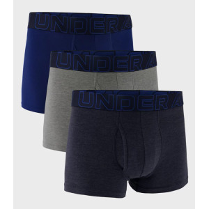 Труси UA Underwear Boxers UA PERFORMANCE COTTON - SOLID 3 3PK синій SM