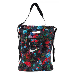 Сумка на плечо Nike NK STASH TOTE - AOP чорний, червоний, синій Уні 43 x 36 x 15 см