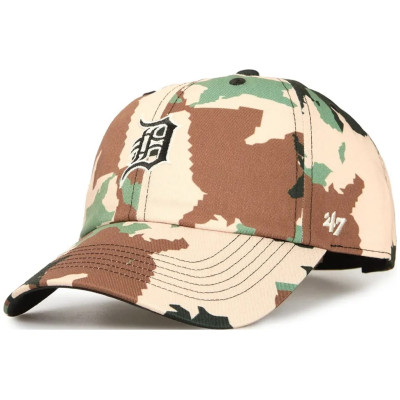 Кепка 47 Brand DETROIT TIGERS DIGITAL STAR бежевий, зелений, коричневий Уні One Size