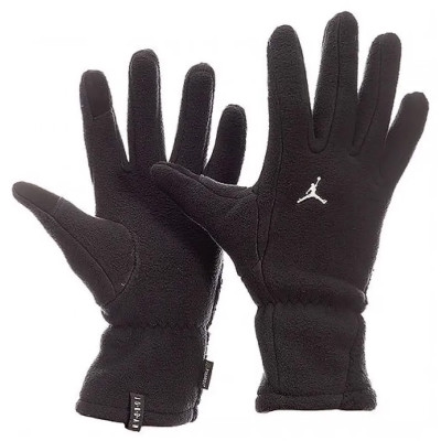 Рукавички Nike JORDAN M LG FLEECE чорний, білий Чол M