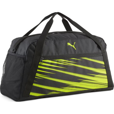 Сумка Puma ATTACANTO Sports Bag M 41L чорний, жовтий 55 х 28 x 27 см (091630-04)