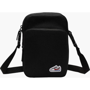 Сумка через плече Nike NK HRTGE CRSSBY-CORTEZ PTCH 4L чорний Уні 15 x 23 x 8 см (HM4415-010)
