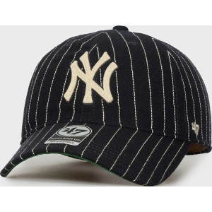 Кепка 47 Brand NEW YORK YANKEES WOOL PINSTRIP темно-синій One Size (WOPCU17WIS-NYA)