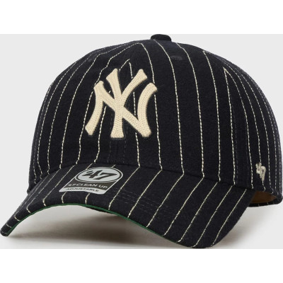 Кепка 47 Brand NEW YORK YANKEES WOOL PINSTRIP темно-синій One Size (WOPCU17WIS-NYA)