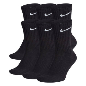 Шкарпетки Nike U NK EVERYDAY CUSH CREW 6PR-BD чорний Уні 46-50