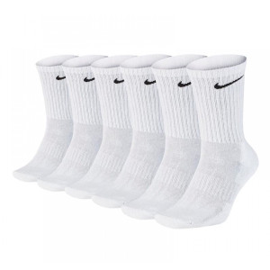 Шкарпетки Nike U NK EVERYDAY CUSH CREW 6PR-BD білий Уні 38-42