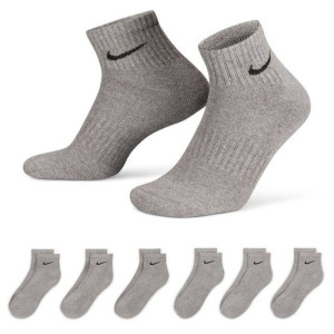 Шкарпетки Nike U NK EVERYDAY CSH ANKL 6PR 132 сірий Чол 42-46