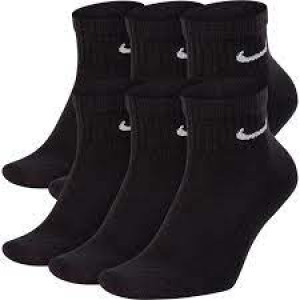 Шкарпетки Nike U NK EVERYDAY CUSH ANKL 6PR-BD чорний Уні 34-38