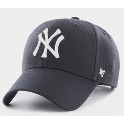 Кепка 47 Brand MLB NEW YORK YANKEES темно-синій, білий Уні OSFA