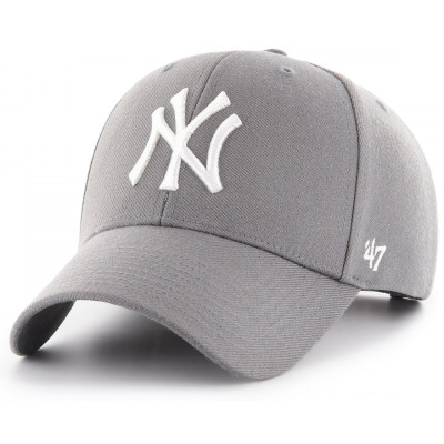 Кепка 47 Brand MLB NEW YORK YANKEES SNAPBACK темно-сірий Уні OSFM