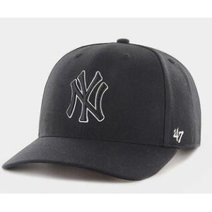 Кепка 47 Brand MLB NEW YORK YANKEES DP чорний Уні OSFA