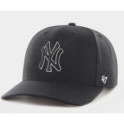 Кепка 47 Brand MLB NEW YORK YANKEES DP чорний Уні OSFA