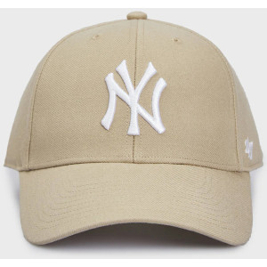 Кепка 47 Brand MLB NEW YORK YANKEES бежевий Уні OSFM