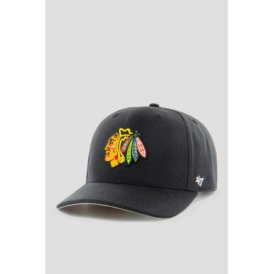 Кепка 47 Brand MVP DP CHICAGO BLACKHAWKS чорний, сірий Уні OSFA