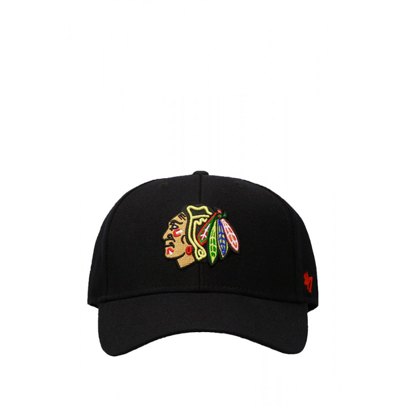 Кепка 47 Brand NHL CHICAGO BLACKHAWKS чорний, сірий Уні OSFA