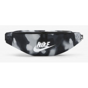 Сумка на пояс Nike NK HERITAGE WAISTPCK - ACCS PR сірий, білий 41 x 10 x 15 см (DR6250-010)