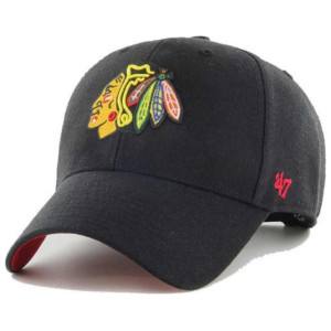Кепка MVP 47 Brand CHIACGO BLACKHAWKS BALLPARK S чорний Уні One Size