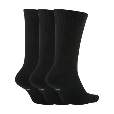 Шкарпетки Nike U NK CREW EVERYDAY BBALL 3PR чорний Уні 46-50