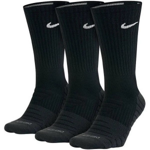 Шкарпетки Nike U NK EVERYDAY MAX CUSH CREW 3PR чорний Уні 46-50