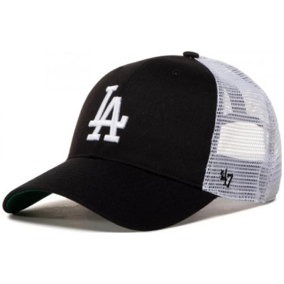 Кепка-тракер 47 Brand LA DODGERS BRANSON MESH чорний, білий Уні One Size