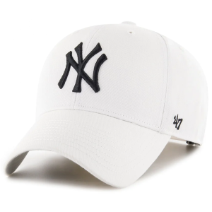 Кепка 47 Brand NEW YORK YANKEES RAISED BASIC білий Уні OSFA