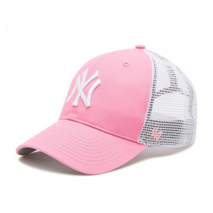 Кепка-тракер 47 Brand NY YANKEES ROSE BRANSON MESH рожевий, сірий Уні OSFA