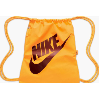 Рюкзак-мішок Nike NK HERITAGE DRAWSTRING 13L помаранчевий Уні 33 х 43 см (DC4245-717)