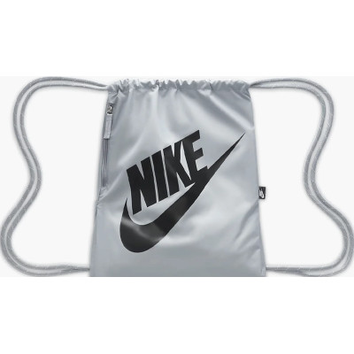 Рюкзак-мішок Nike NK HERITAGE DRAWSTRING 13L сірий Уні 33 х 43 см (DC4245-012)