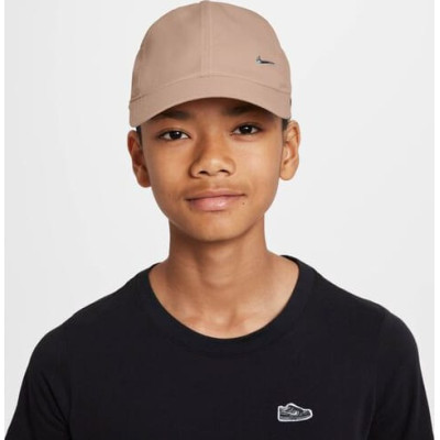 Кепка Nike K NK DF CLUB CAP US CB MTSWSH бежевий Діт One Size (FB5064-200)