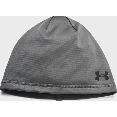 Шапка UA Storm Beanie сірий Чол One Size (1365918-025)