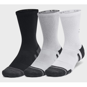 Шкарпетки Under Armour Unisex Perf Tech 6pk Crew чорний, сірий, білий Уні XL