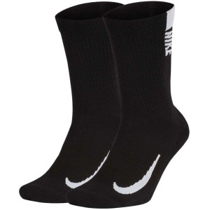 Шкарпетки Nike U NK MLTPLIER CRW 2PR - 144 чорний Уні 46-50