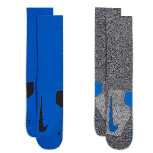 Шкарпетки Nike U NK MLTPLIER CRW 2PR - 144 Синій, сірий Уні 34-38
