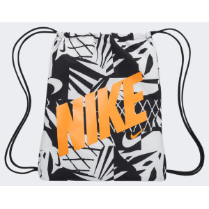 Мішок Nike Y NK DRAWSTRING - CAT AOP 1 чорний, білий, помаранчевий Діт 43 x 36 см