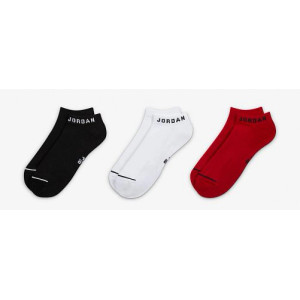 Шкарпетки Nike U J ED CUSH POLY NS 3PR 144 червоний, білий, чорний Уні 46-50