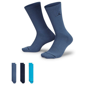 Шкарпетки Nike U J ED CUSH POLY CREW 3PR 144 синій, темно-синій, блакитний Уні 46-50
