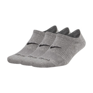 Шкарпетки Nike U NK EVERYDAY PLUS CUSH FOOTIE 3PR сірий Уні 34-38