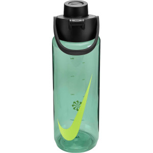 Пляшка Nike TR RENEW RECHARGE CHUG BOTTLE 24 OZ зелений, чорний 709 мл (N.100.7636.011.24)